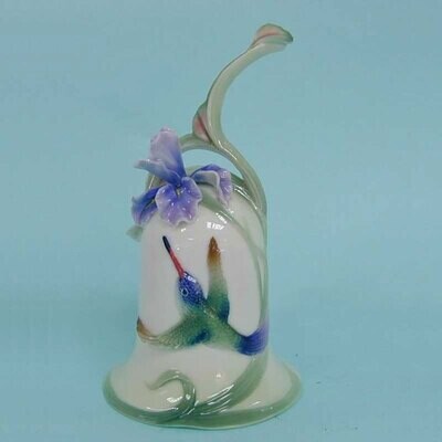Franz Porcelain Hummingbird Bell FZ00709, MPN: FZ00709,