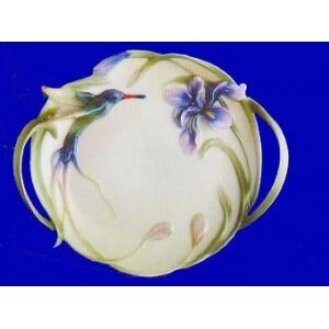 Franz Porcelain Long Tail Hummingbird Tidbit Dish FZ00430, MPN: FZ00430,