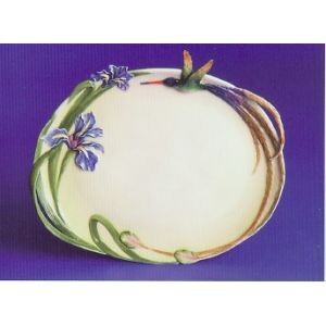 Franz Porcelain Long Tail Hummingbird Ornamental Platter FZ00130, MPN: FZ00130, 837009000904