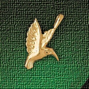 Dazzlers Jewelry Hummingbird Pendant Necklace Charm Bracelet in Yellow, White or Rose Gold 3037, MP…