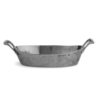 Arte Italica Vintage Oval Bowl with Handles VIN697