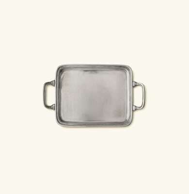 Match Pewter Rectangle Tray With Handles Small 964.5, MPN: 964.5,