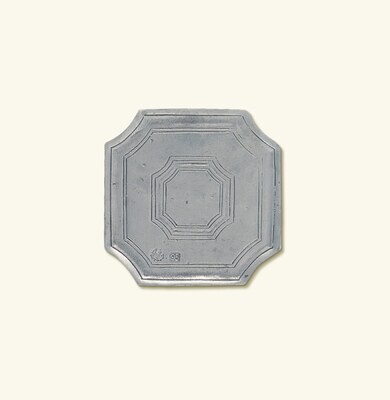 Match Pewter Octagonal Coaster Pair 977.2, MPN: 977.2,