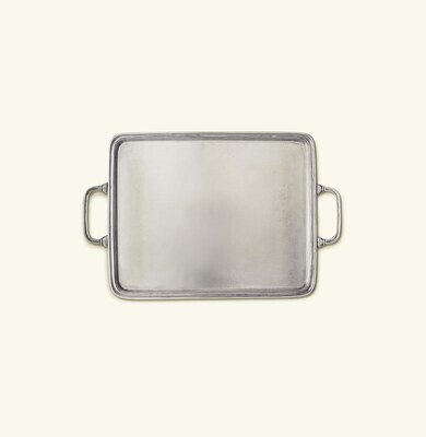 Match Pewter Rectangle Tray With Handles Medium 964.4, MPN: 964.4,