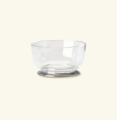 Match Pewter Round Crystal Bowl Small 958, MPN: 958,