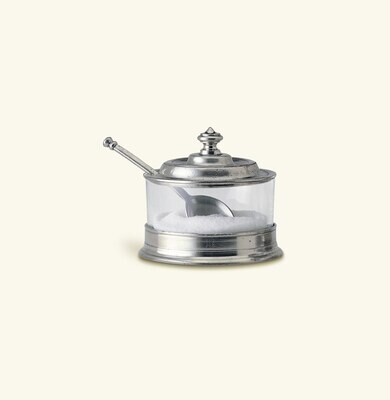 Match Pewter Jam Pot With Spoon 953, MPN: 953,