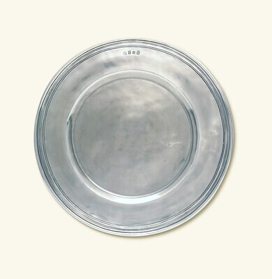 Match Pewter Scribed Rim Charger Large 916.2, MPN: 916.2,