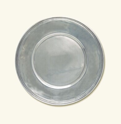 Match Pewter Scribed Rim Charger 916.1, MPN: 916.1,