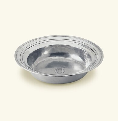 Match Pewter Round Incised Bowl Large 860, MPN: 860,