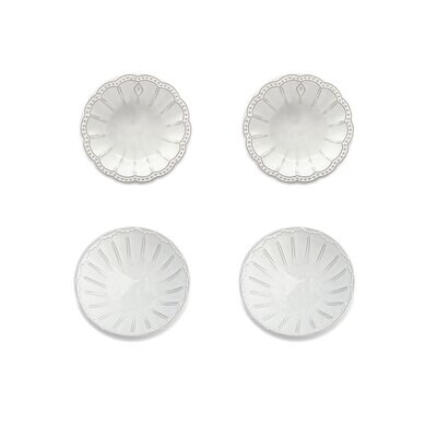 Arte Italica Bella Bianca Assorted Dipping Bowl Set of 4 BBS1016