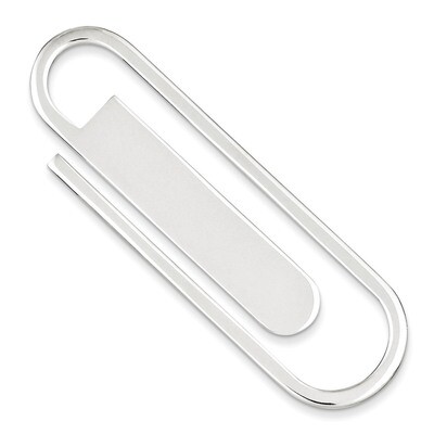 Bookmark Money Clip Sterling Silver QQ158, MPN: QQ158, 883957981932