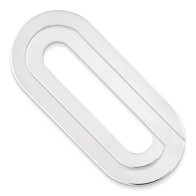 Money Clip Sterling Silver QQ157, MPN: QQ157, 883957981925
