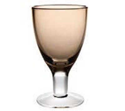 Casa Alegre Cheerful Water Goblet Smoke ACA10/003166992006, MPN: ACA10/003166992006,
