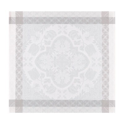 Le Jacquard Francais Azulejos Grey Napkin 22 x 22 Inch Set of 4, MPN: 19906, 3660269199067