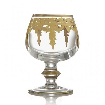 Arte Italica Vetro Gold Brandy Glass VG868