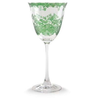 Arte Italica Giardino Green Wine Glass GIA57GN