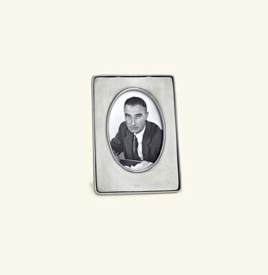 Match Pewter Piemonte Oval Picture Frame Small, MPN: a485.0,