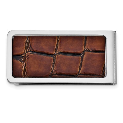 Brown Money Clip GM5022, MPN: GM5022, 788089087975