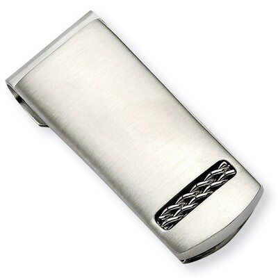 Brushed Money Clip - Stainless Steel SRM139 by Chisel, MPN: SRM139, 886774039671