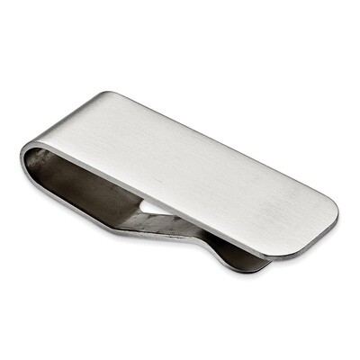 Brushed Money Clip - Stainless Steel SRM118 by Chisel, MPN: SRM118, 883957747859