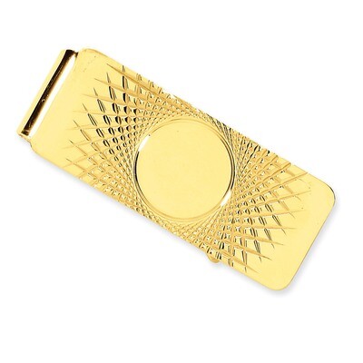 Money Clip 14k Gold MC98A, MPN: MC98A, 886774620565