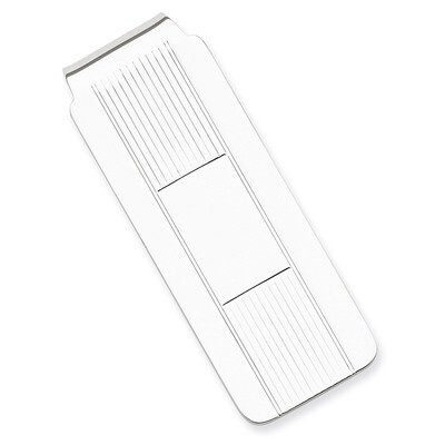 Money Clip Sterling Silver QQ33, MPN: QQ33, 883957581477