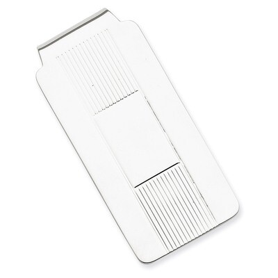 Money Clip Sterling Silver QQ32, MPN: QQ32, 883957571492