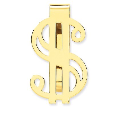 Money Clip 14k Gold MC18, MPN: MC18, 886774620527