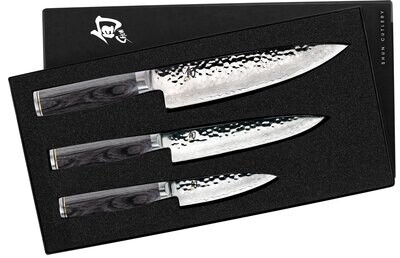 Shun Premier Grey 3 Piece Knives Set TDMS0300G, MPN: TDMS0300G, 87171064345