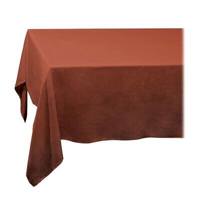 L&#39;Objet Linen Sateen Tablecloth Large Brick LN5021, MPN: LN5021,