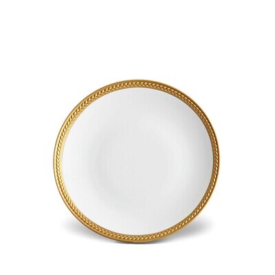 L&#39;Objet Soie Tressee Bread and Butter Plate Gold, MPN: ST240,