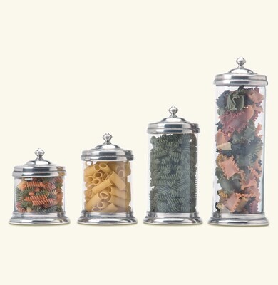 Match Pewter Glass Canister Large 1157