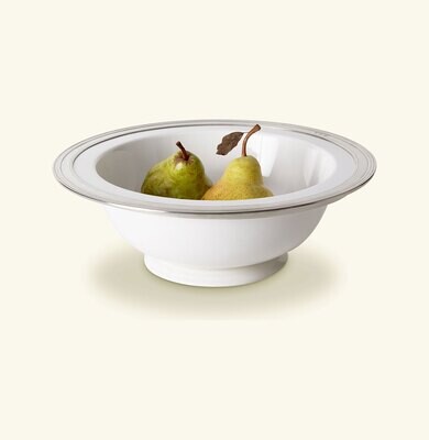 Match Pewter Gianna Round Footed Serving Bowllarge A888.0, MPN: A888.0,