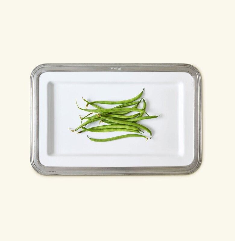 Match Pewter Gianna Rectangular Platter Med A885.0