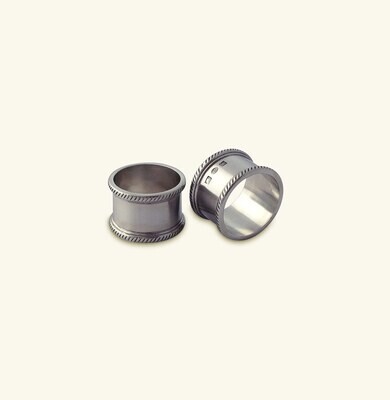 Match Pewter Luisa Round Napkin Ring Pair A869.0, MPN: A869.0,