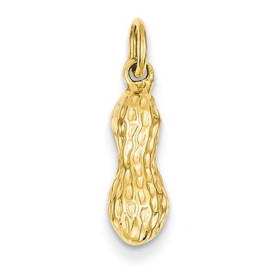 Peanut Charm 14k Gold A9347, MPN: A9347, 883957854311