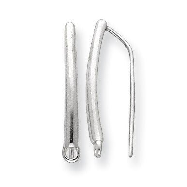 .031 inch Fancy Casted Earring Component - Sterling Silver SS3159 by Amore La Vita, MPN: SS3159,