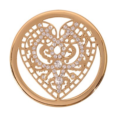 Nikki Lissoni Wicked Love Gold-Plated 33mm Coin C1084GM, MPN: C1084GM, 8718627462218