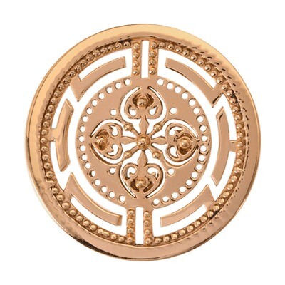 Nikki Lissoni Roman Maze Gold-Plated 33mm Coin C1099GM, MPN: C1099GM, 8718627462362