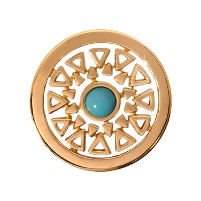 Nikki Lissoni Inner Beauty Gold-Plated 23mm Coin C1110GS04, MPN: C1110GS04, 8718627462508