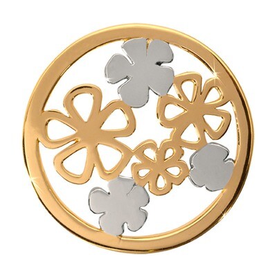 Nikki Lissoni Lovely Daisies Gold/Silver-Plated 33mm Coin C1130GM, MPN: C1130GM, 8718627462720