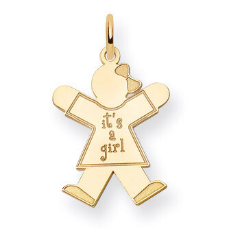 Kid Charm 14k Gold XK1105Y, MPN: XK1105Y, 883957377001