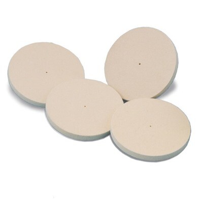Medium 6X1/2 Spanish Felt Wheel Buff JT1105, MPN: JT1105,