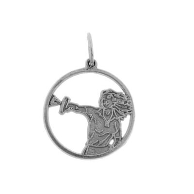 Sword Sport Pendant Necklace Charm Bracelet in Yellow, White or Rose Gold 6313