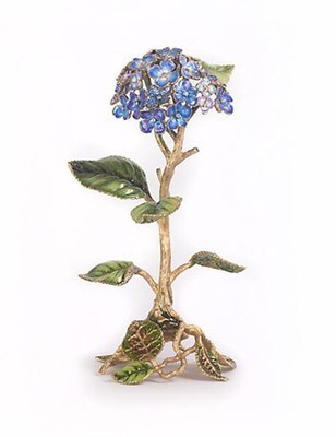 Jay Strongwater Nori Flora Hydrangea Objet, MPN: SDH2432-256,