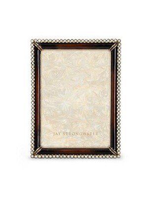 Jay Strongwater Lucas Safari Stone Edge 5 x 7 Inch Picture Frame, MPN: SPF5511-271,