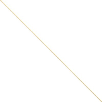 0.9mm Cable Chain 24 Inch 14k Gold PEN190L-24, MPN: PEN190L-24, 886774539621