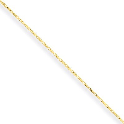 Carded Cable Rope Chain 24 Inch 10k Gold 10K5RY-24, MPN: 10K5RY-24, 886774406916