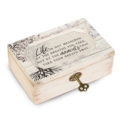Life Moments Music Box Butterfly Decoupage Distressed Finish GM18520, MPN: GM18520, 633303820053