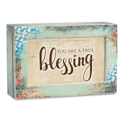 Blessing Music Box Decoupage Distressed Finish GM18531, MPN: GM18531, 633303846725